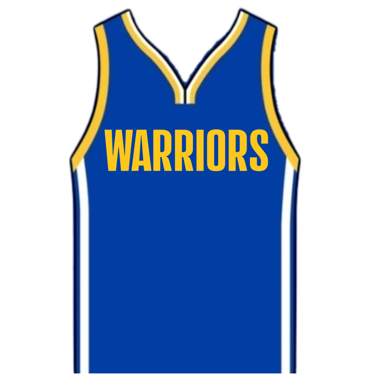 Camiseta GSW Azul y amarillo