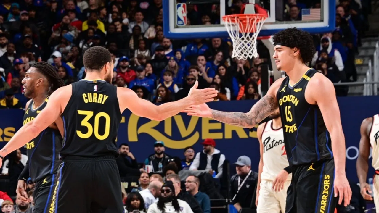 Los Warriors se recuperan de dos derrotas consecutivas con victoria sobre los Pistons