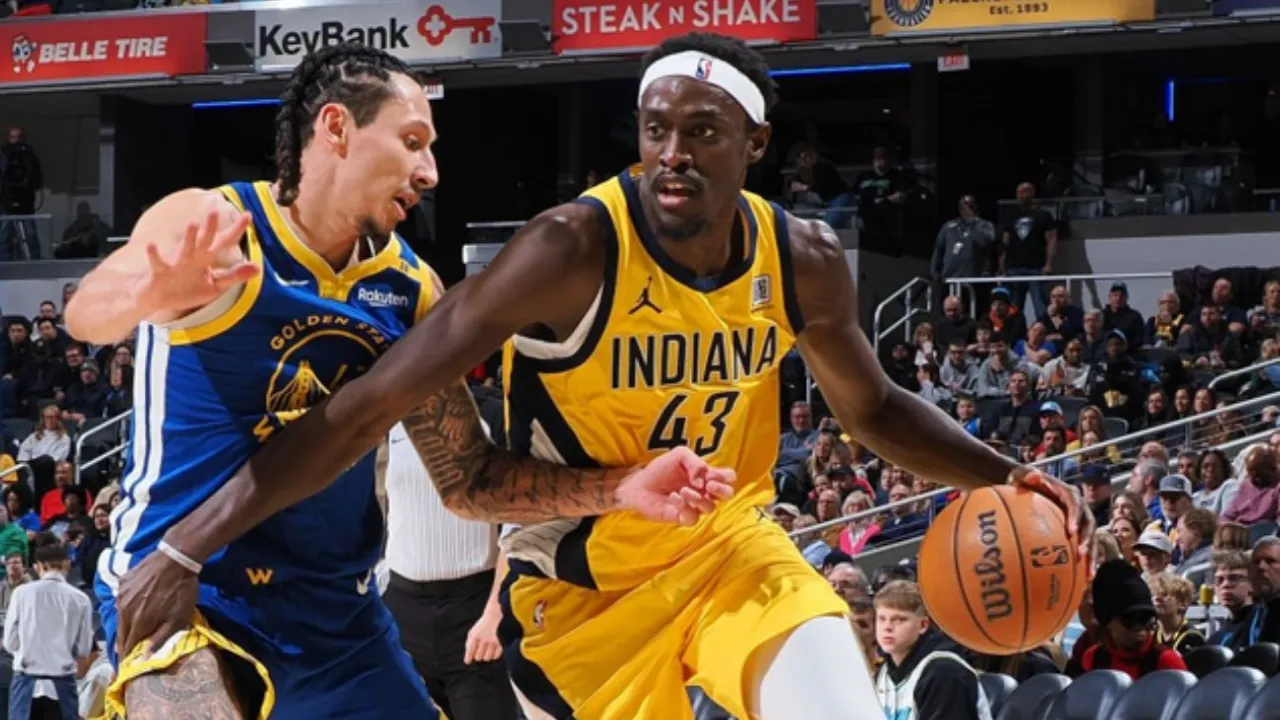 Siakam y Haliburton se combinan para 50 puntos en la victoria de Pacers sobre Warriors 108-96