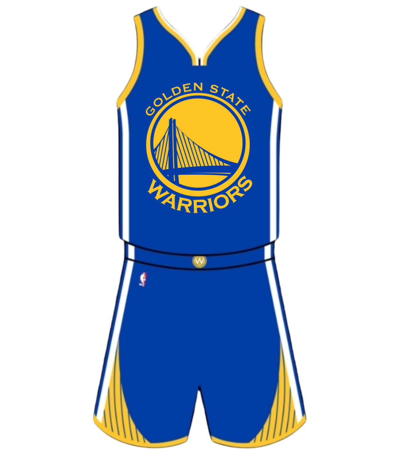 Uniforme Completo de Golden State Warriors Azul