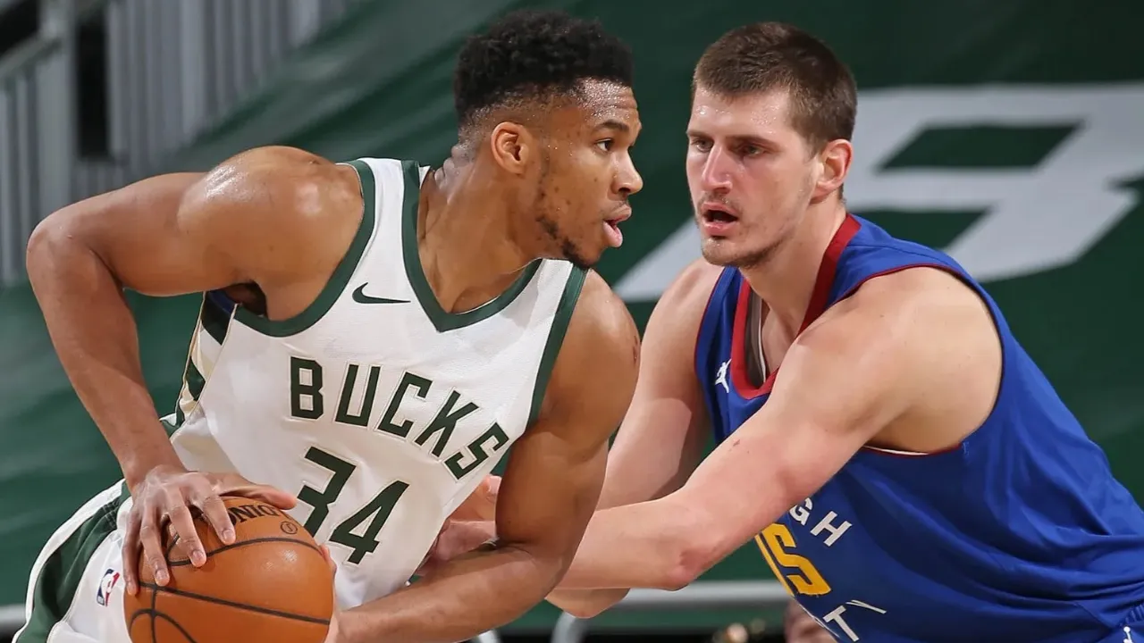 Giannis Antetokounmpo y Nikola Jokić lideran la primera votación de los fanáticos para el All-Star Game de la NBA 2025