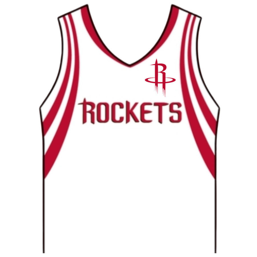 Jersey de Houston Rockets blanca