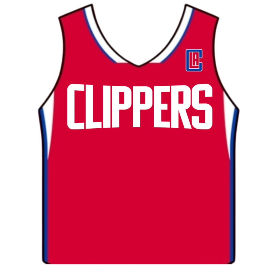 Jersey de Los Ángeles Clippers Roja