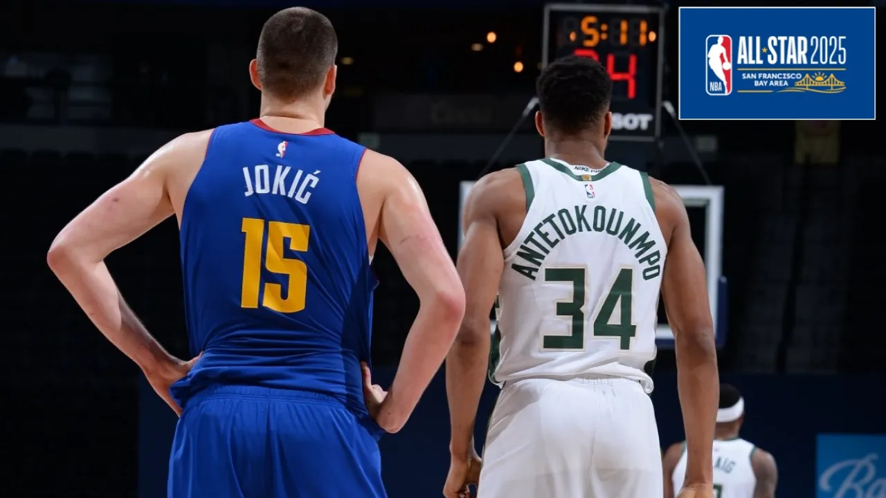 Giannis Antetokounmpo y Nikola Jokić lideran la tercera votación de los fanáticos para el All-Star Game de la NBA