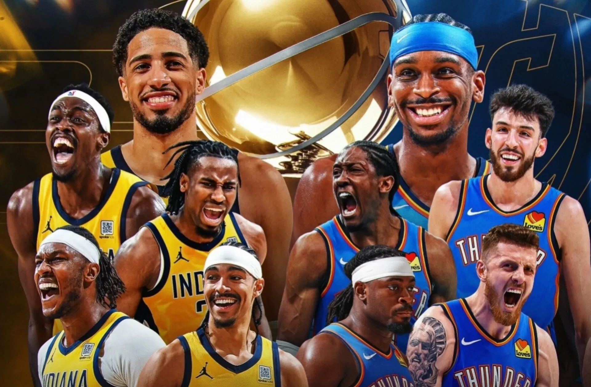 Imagen de portada Finales NBA Thunder vs Pacers