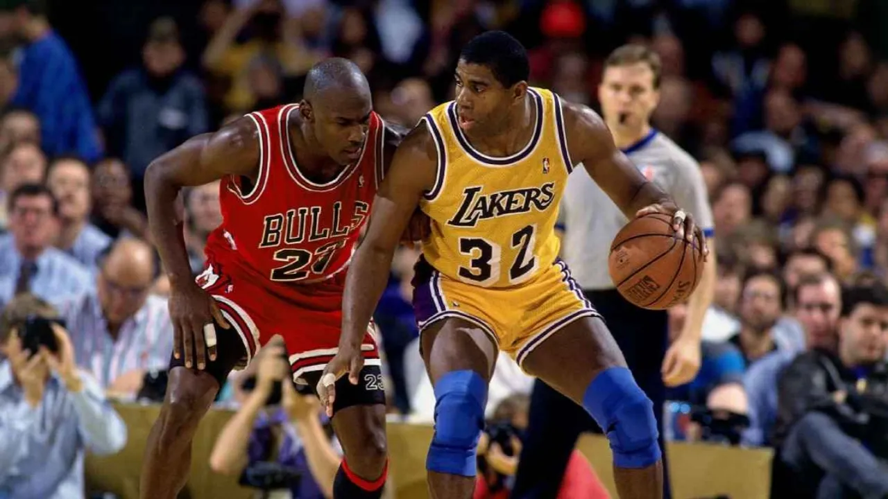 Michael Jordan vs. Magic Johnson, 1991