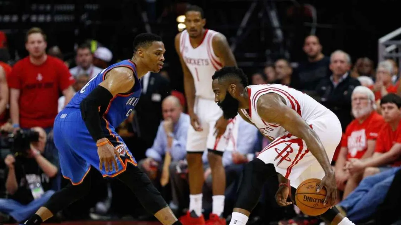 Russell Westbrook vs. James Harden, 2017