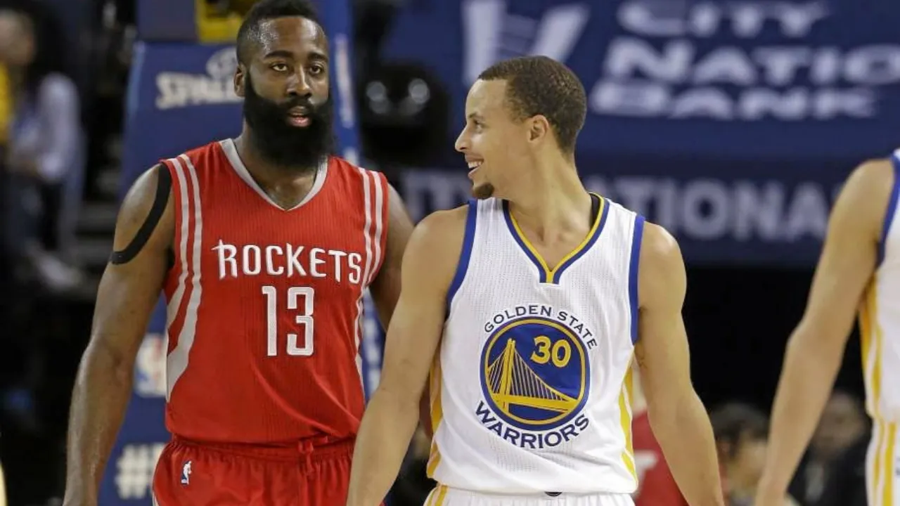 Stephen Curry vs. James Harden, 2015