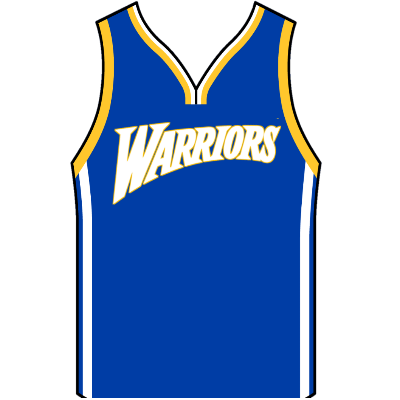 Camiseta Azul blanco GSW