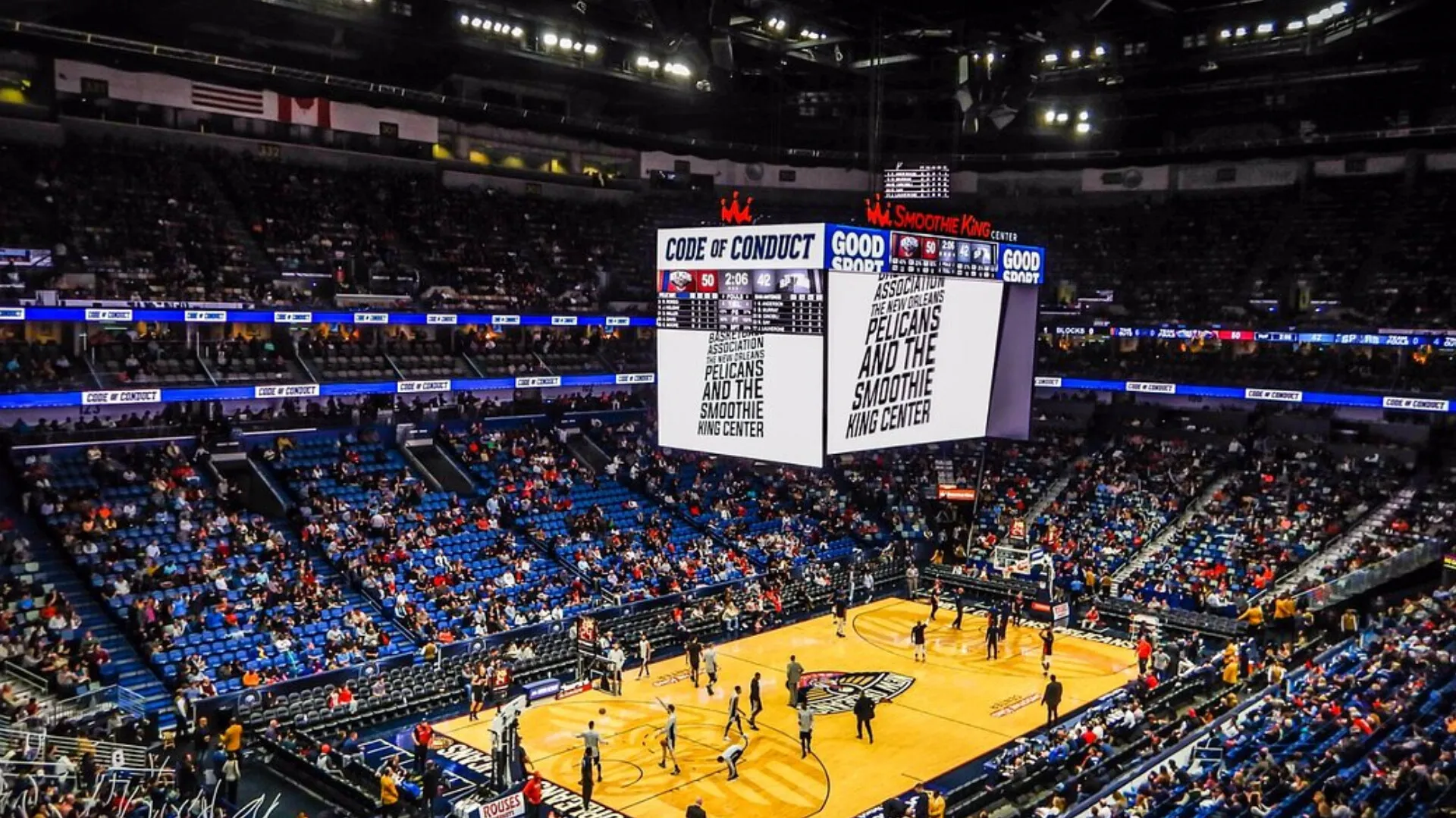 Smoothie King Center Arena de New Orleans Pelicans NBA