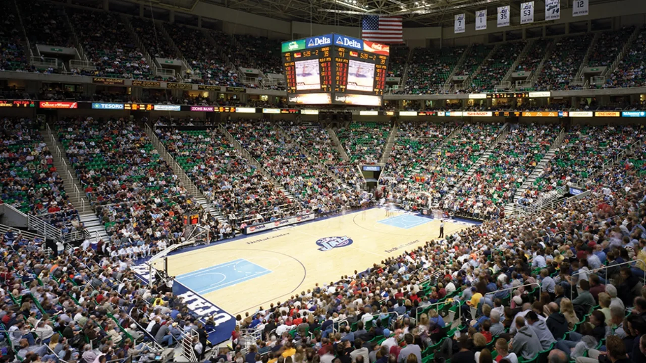 Delta Center Arena Utah Jazz