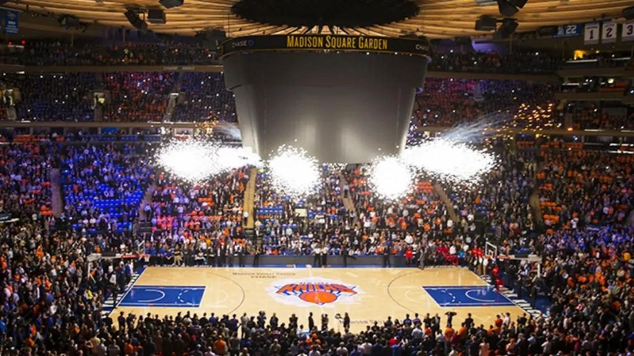 Madison Square Garden Arena New York Knicks